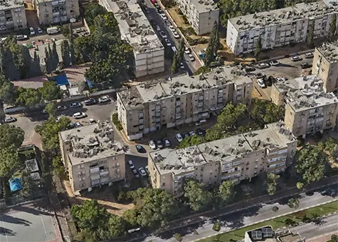 פרויקט מילצ'ן, מתחם 3 - רחובות